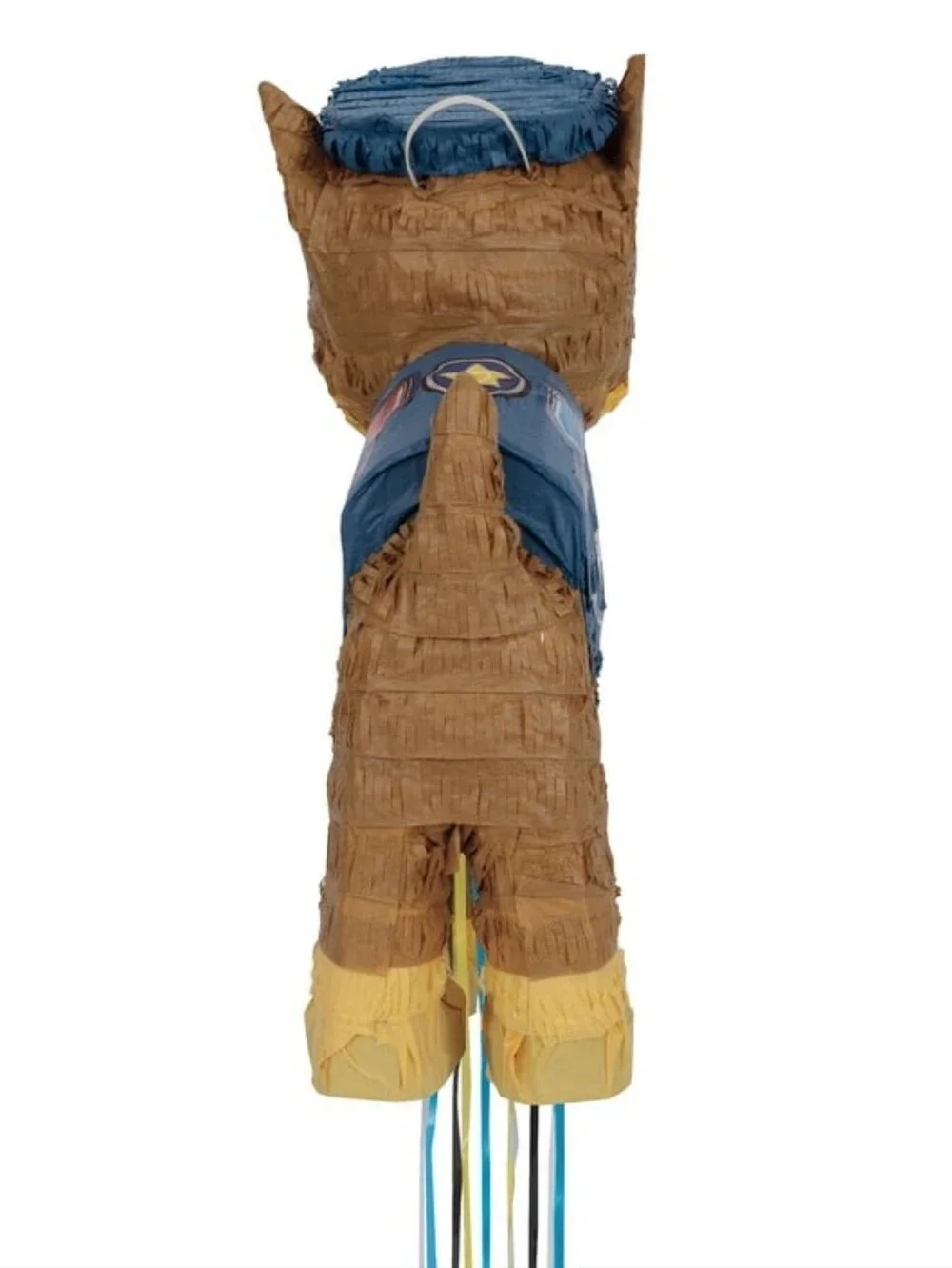 Paw Patrol Chase Pull-String Piñata - Blue & Brown
